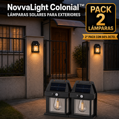 NovvaLight Colonial™– Pack 2 unidades