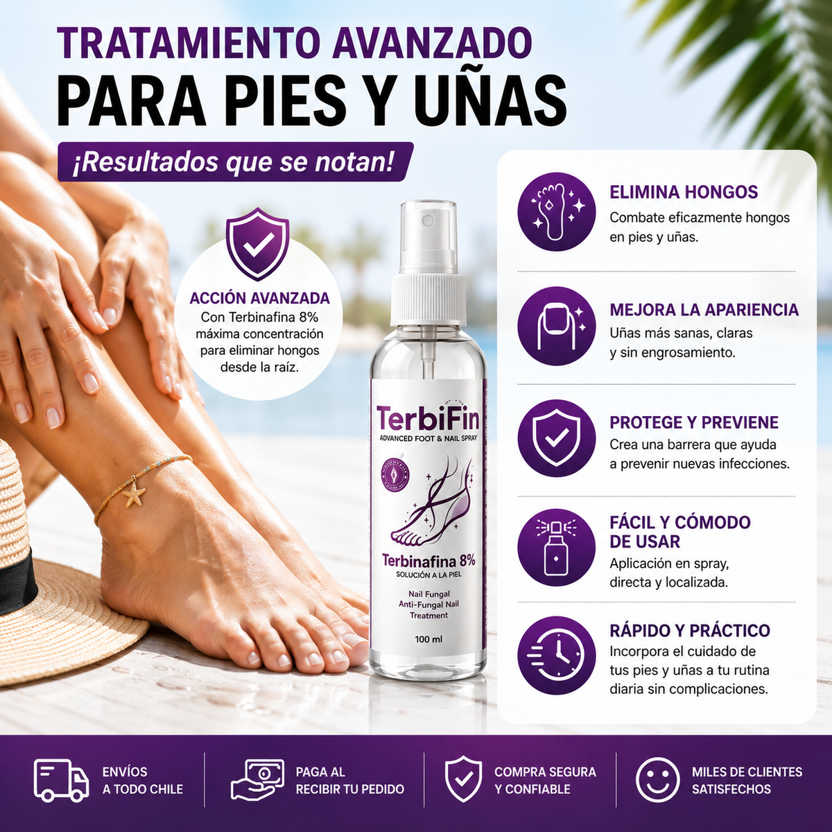 NovvaPies™ Spray | Prepara tus pies para volver a lucirlos