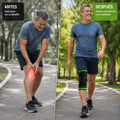 FlexKnee Pro - Rodillera deportiva con soporte ajustable