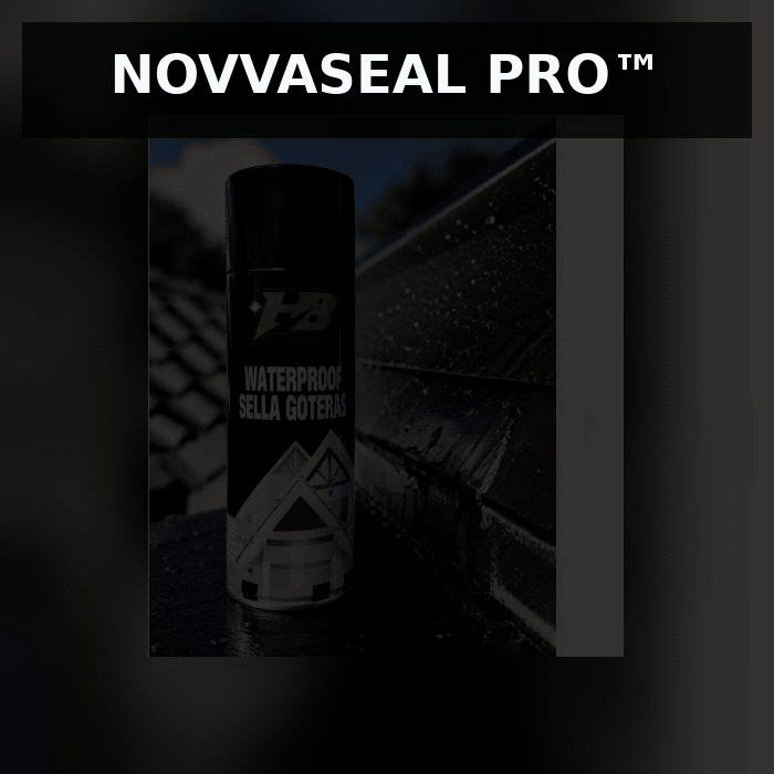 NovvaSeal Pro™ Spray impermeabilizante sellagoteras.